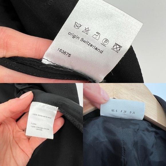 Akris Punto Black Two Button Blazer - Picture 15 of 16